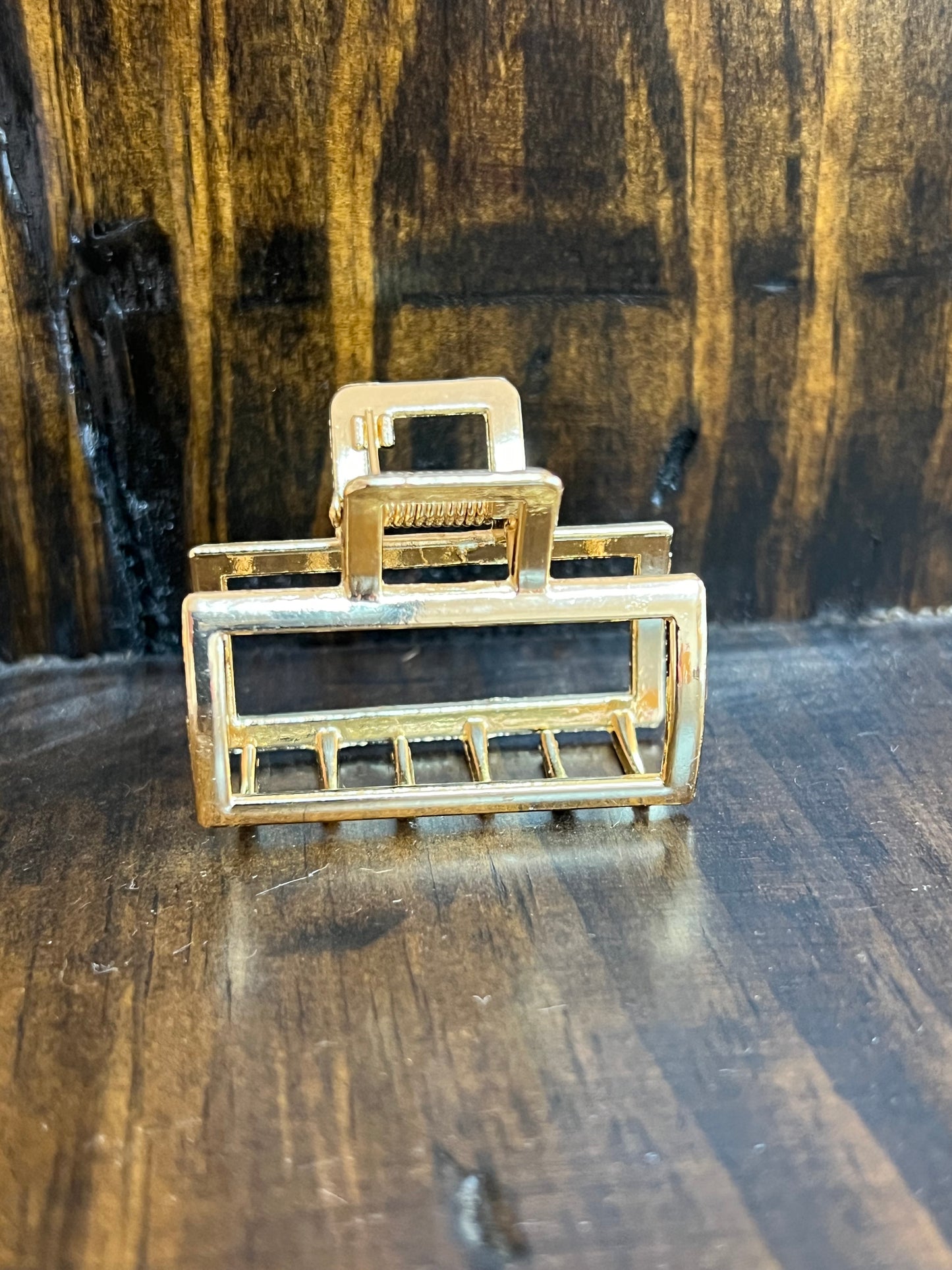 Small Gold Hairclip