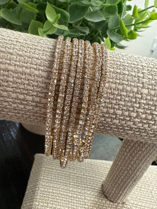 Pave Stretch Bracelets