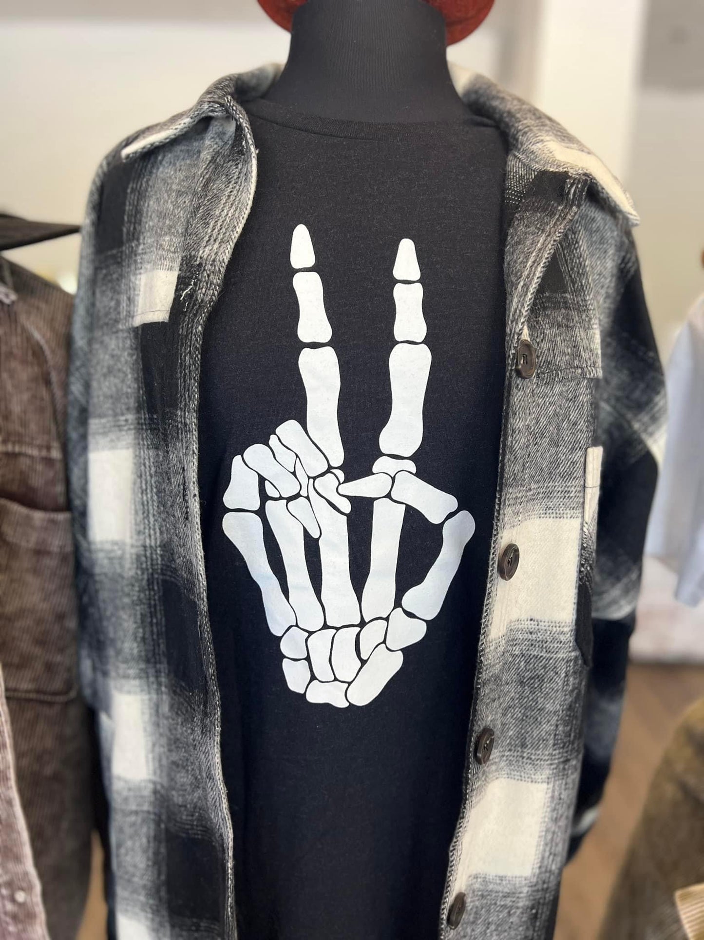 Peace Skeleton Shirt